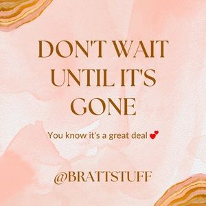 You know you want it...